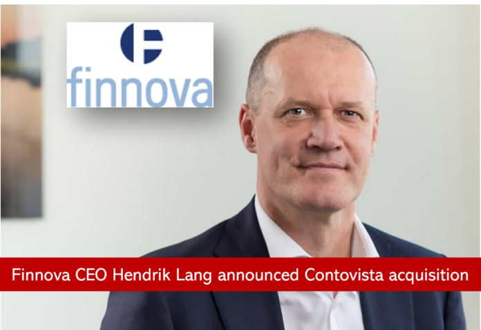 Finnova CEO Hendrik Lang announced Contovista acquisition
