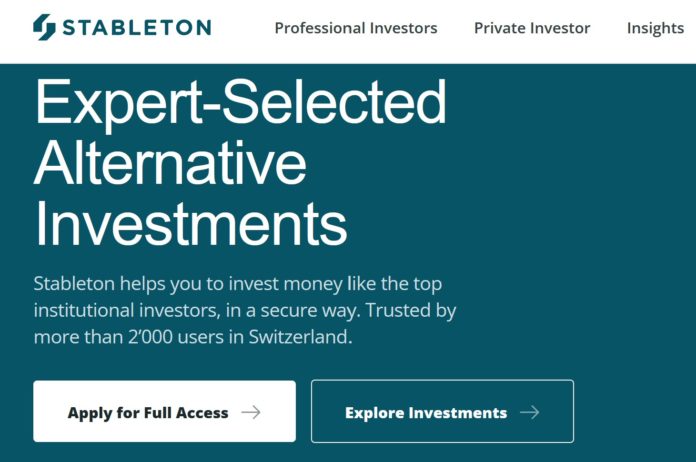 Stableton secures CHF 15 million