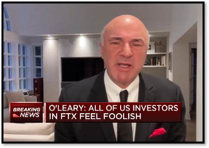 Pointing Finger: Binance Intentionally Caused FTX Collapse Says Mr. Wonderful, Kevin O’Leary!
