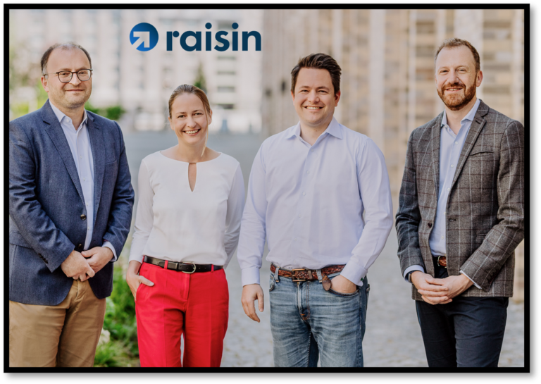 Fintech Raisin Raises €60 Million In Series E Funding Round!
